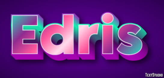 Edris Text Effect