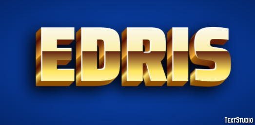 Edris Texteffekt