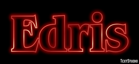 Edris Text Effect