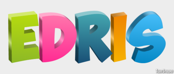Edris Text Effect