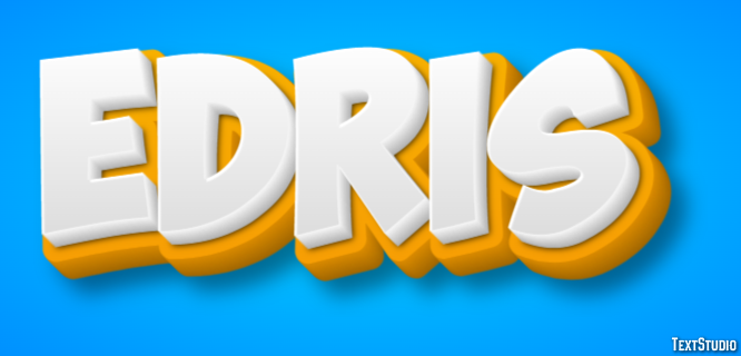 Edris Text Effect