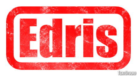 Edris Texteffekt