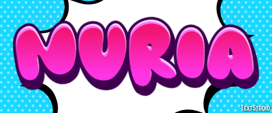 Núria Efecto de texto