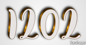 1202 Text effect