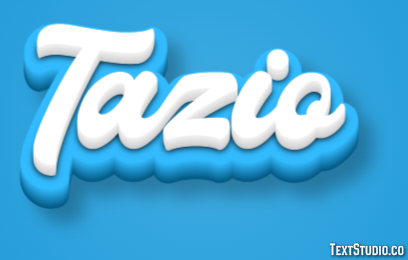 Tazio Texteffekt