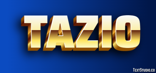 Tazio Effetto testo