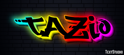 Tazio Texteffekt