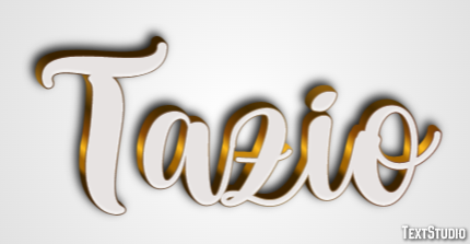 Tazio Effetto testo