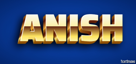 Anish Text Effect
