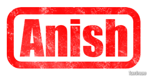 Anish Effetto testo