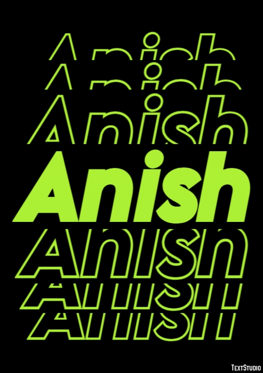 Anish Text Effect