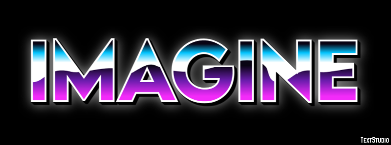 Imagine Text Effect