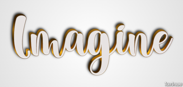 Imagine Text Effect