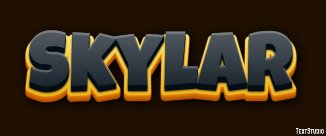 Skylar Efekt tekstowy