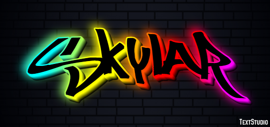 Skylar Efekt tekstowy