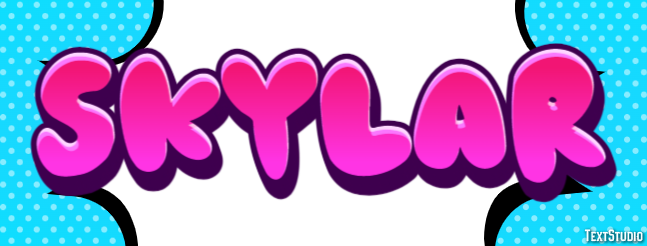 Skylar Efeito de texto