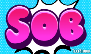 Sob Texteffekt