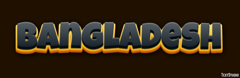 Bangladesh Text Effect