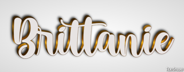 Brittanie Text effect