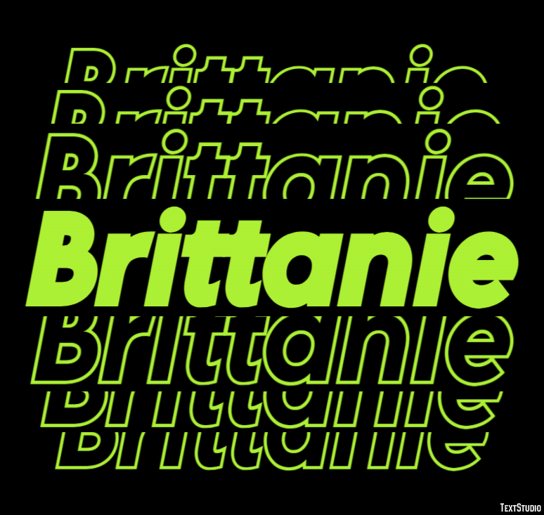 Brittanie Text effect