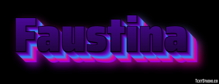 Faustina Effetto testo