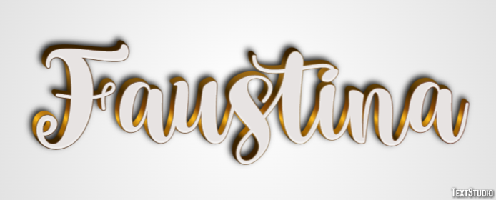 Faustina Effetto testo