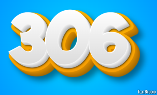 306 Text Effect