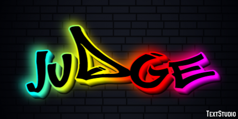 Judge Text Effect