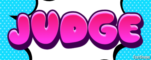 Judge Text Effect