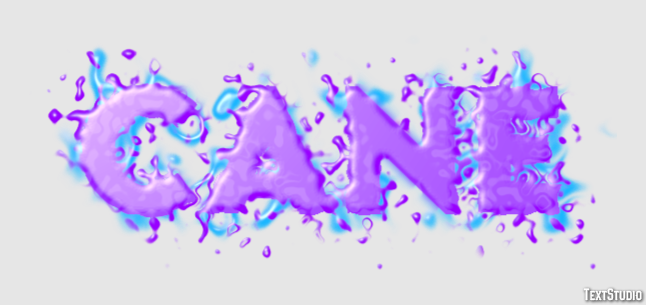 Cane Text Effect