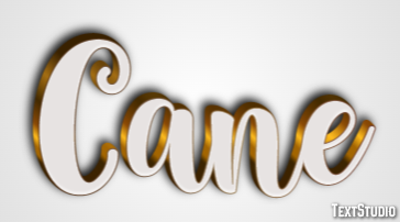 Cane Text Effect