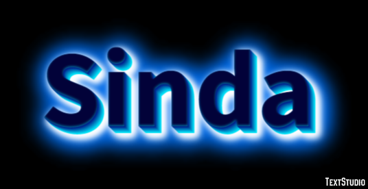 Sinda テキスト効果