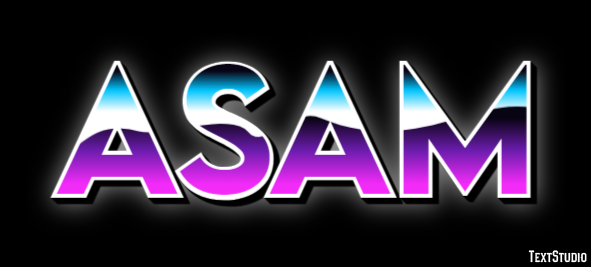 Asam Text Effect