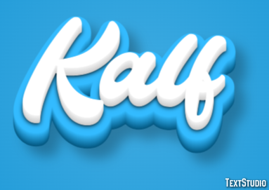 Kalf Texteffekt