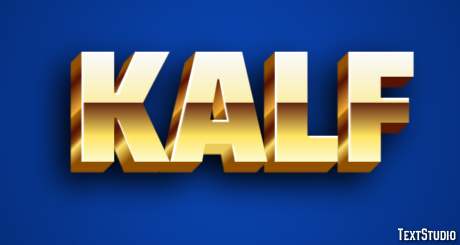 Kalf Texteffekt