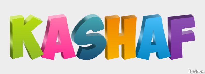 Kashaf Text effect