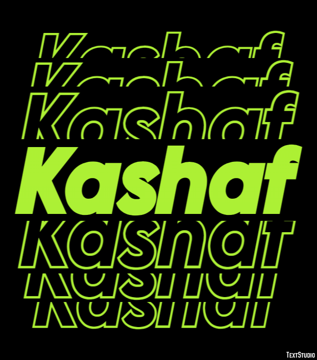 Kashaf Text effect