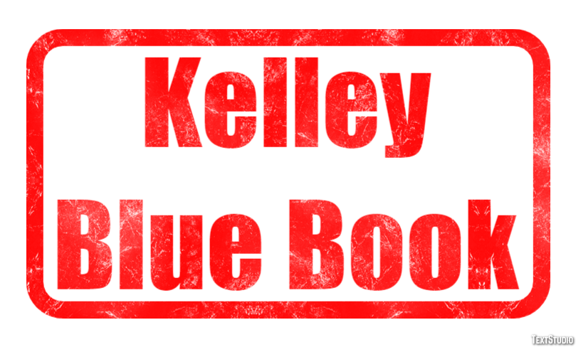 Kelley Blue Book Text effect
