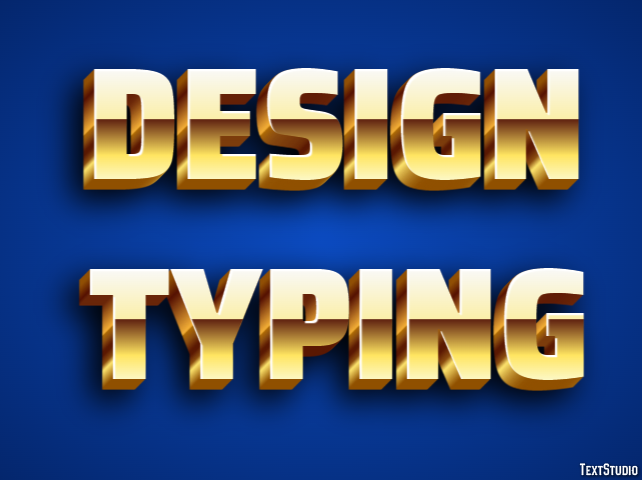 Design Typing テキスト効果