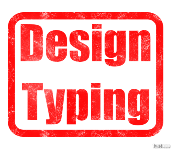 Design Typing テキスト効果
