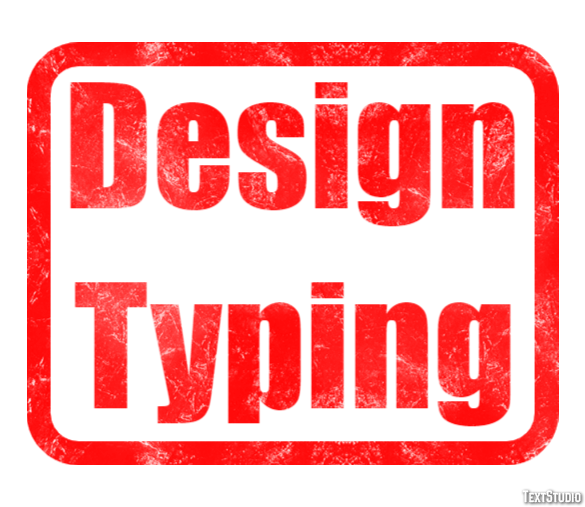 Design Typing Эффект текста