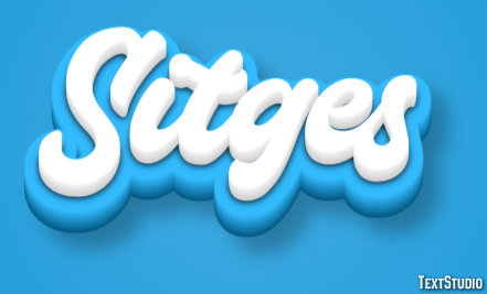 Sitges Effet de Texte