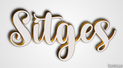 Sitges Efekt tekstowy