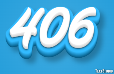 406 Text Effect
