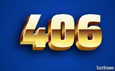 406 Text Effect