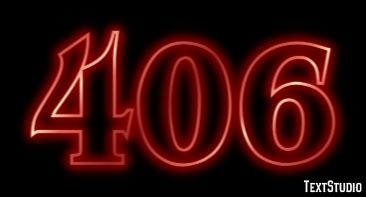 406 Text Effect