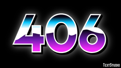406 Text Effect