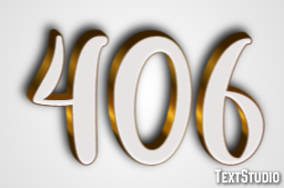 406 Text Effect
