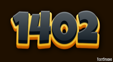 1402 Text Effect
