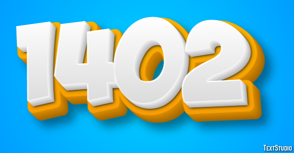 1402 Text Effect